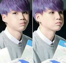 Suga Purple Hair Bts Hair Colors Purple Hair Kpop Hair Color