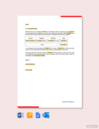 Purchase Order Letter Templates - Format, Free, Download | Template.net
