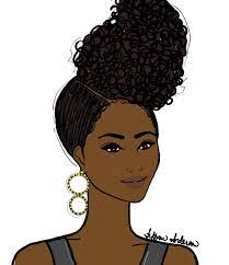 Tiffaniandersonillustration How To Draw Hair Natural Hair Styles Hair Styles
