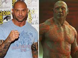 Dave bautista, aka drax the destroyer in marvel's guardians of the galaxy vol. Awesome Photos Of Wrestler Dave Bautista S 5 Hour Guardians Of The Galaxy Makeup Process Dave Bautista Guardians Of The Galaxy Galaxy Makeup