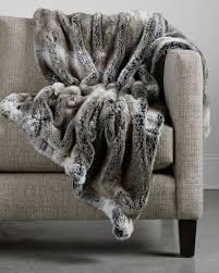 Frosted grey mink couture collection faux fur throws | faux fur blankets. 10 Best Faux Fur Throws Cozy Faux Fur Throw Blankets