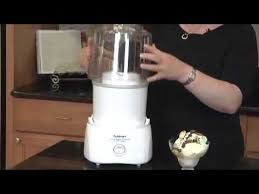 The frozen yogurt will have a soft, creamy texture. Cuisinart Classic Frozen Yogurt Ice Cream And Sorbet Maker Youtube