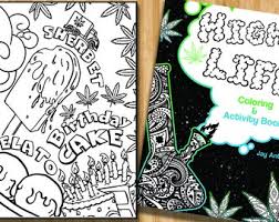 Showing 12 coloring pages related to stoners. Houseofcolorbyjay On Etsy