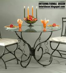 Dining Table Designs Indoor Iron Dining Table With Iron Chairs Romantic Design 2013 Decoracao De Ferro Mesas E Cadeiras Pe De Mesa