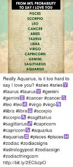 Usually, those who aren't ready to say i love you can use this phrase, because. Cancer Zodiac Love Memes Viral Memes