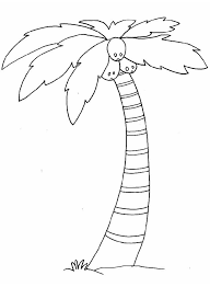 Desenhos De Coqueiro 4 Para Colorir E Imprimir Colorironline Com