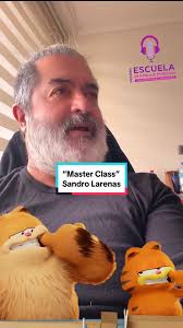 Master Class de Doblaje con Sandro Larenas