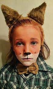 Fantastic Mr Fox Foxmakeup Fox Fantasticmrfox Kidsfoxfacepaint Fantastic Mr Fox Costume Fox Costume Diy Fantastic Mr Fox