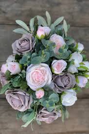 Maybe you would like to learn more about one of these? Large Wedding Bouquet Blush Pink Slate Grey With Sage Green Eucalyptus Artificial Flowers Bridal Bouquet Accessories Weddings Valresa Com