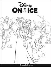 Free disney frozen coloring sheets and activities i am a mommy nerd. Coloring Pages Disney On Ice