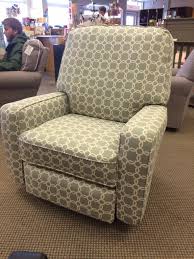Best Chairs Bilana Swivel Glider In Vapor 26592 Chair Showroom Chair Cool Chairs