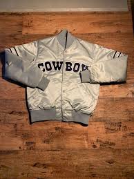 I was a cowboys fan but that's what was on sale at jc penny. Rare Vintage 80s 90s Dallas Cowboys Silver Starter Jacket For Sale In Fort Worth Tx Offerup