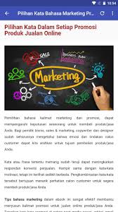 Akan tetapi, kamu bisa jadikan salah satu status di atas sebagai strategi marketing yang berbeda dari lainnya. Tips Marketing Kata Promosi Jualan Online For Android Apk Download