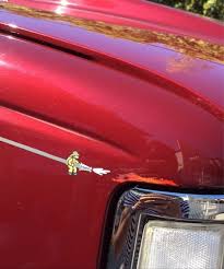 車の傷をクールにする技01 fireman trucks bumper stickers