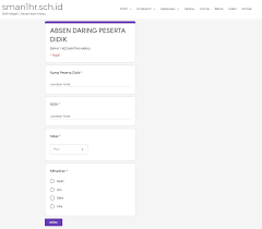 Daftar nilai peserta didik terpisah sendiri. Absen Daring Peserta Didik Kelas X Xi Dan Xii