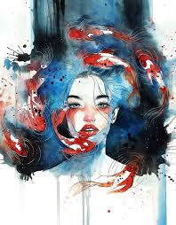 Kim Kaos On Twitter Art Watercolor Watercolor Art