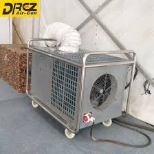 Single hose units expel the hot air out through the exhaust hose but in doing so take some of the cooled air from the tent with it along with the smell. China Ducted Outdoor Industrial Portable Air Conditioner For Military Tents Cooling China Portable Air Conditioner Ducted Air Conditioner