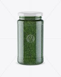Clear Glass Jar W Sauce Mockup In Jar Mockups On Yellow Images Object Mockups