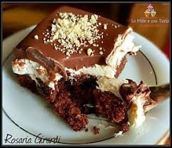 Torta Velocissima Con Crema Di Latte E Ganache Al Cioccolato Ricette Dolci Dolci Ganache Al Cioccolato