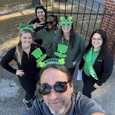 Our CORA Deland crew brought the luck and the steps! Dressed in their St.  Paddy's Day best, they showed up strong to support the Walk with a Doc  initiative, hosted by the @