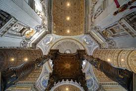 Peter's square (piazza san pietro). St Peter S Baldachin Wikiwand