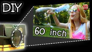 Diy Smartphone Projector How To Make Your Phone Image 15 Times Bigger Tutorial Diy Projector Diy Phone Projector Smartphone Projector
