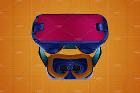 Vr Mockup V 2 Cool Backgrounds Mockup Psd