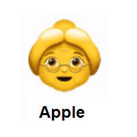 Grandmother Emoji Emoji Emoji Design Emoji Dictionary