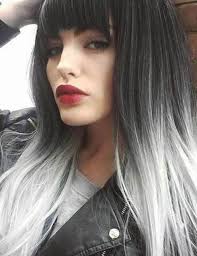 Black And White Hairstyles 2020 Black And White Hair Hairstyles Haircolor Fashion Style Womensfashion Girl Hairstylesvila Black White In 2020 White Blonde Hair Hair Highlights White Blonde