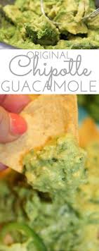 Original Chipotle Guacamole Recipe Recipe Chipotle Guacamole Recipe Best Guacamole Recipe Guacamole Recipe