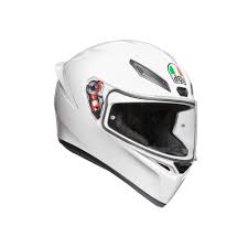 Details About Agv K1 Mono Solid Motorcycle Helmet White