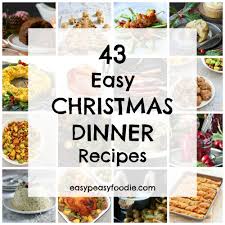 Planning on making a classic ham for your christmas dinner this year? 43 Easy Christmas Dinner Recipes Easy Peasy Foodie