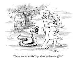 Dürer was a complete master of engraving by 1504: Adam And Eve Embrace In The Garden Of Eden By Lee Lorenz