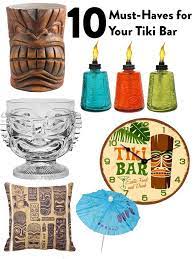 10 Must Haves For Your Tiki Bar Islands In 2020 Tiki Bar Gifts Tiki Bar Tiki Bar Signs