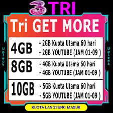From s.kaskus.id padatkota alias paket data & kuota merupakan program terbaru dari pricebook layaknya marzoom alias market zoom. Kuota Data Internet Tri Get More Tembak Inject Paket Murah Shopee Indonesia