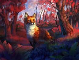 A fox!!!pippo warning the chipmunks about the fox. The Fox Enchanted Forest Wallpapers And Images Desktop Nexus Groups