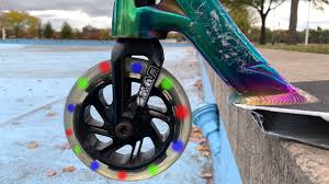 Light Up Scooter Wheels Youtube