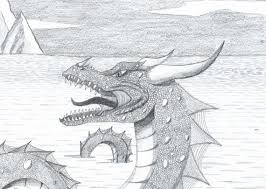 We've got some gorgeous sea dragon coloring page printables for you to colour in, courtesy of the author and illustrator lucinda hare. Sea Dragon Coloring Page Etsy