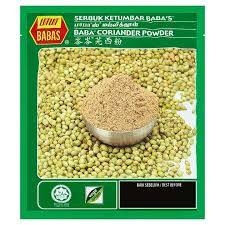 Coriander leaves is good for antibiotics to overcome digestive problem, such as diarrhoea that is caused by patogen bacteria. Baba S Coriander Powder 250g Tesco Groceries