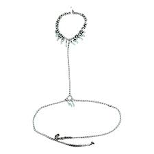 Collier Alessandra Rich: Perles & Cristaux, Bijou Corporel