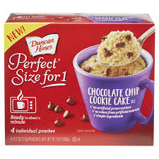 You can store the dry cloned duncan hines. Duncan Hines Mug Cakes Chocolate Chip Cookie Cake Mix 4 2 5 Oz Pouches Cake Mix Meijer Grocery Pharmacy Home More