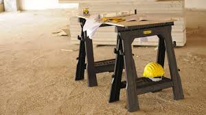 Brouette en bois pas cher. Test Et Comparatif De La Gamme De Treteaux Pliants Stanley Zone Outillage