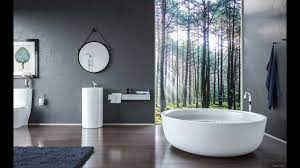 Add in colourful modern bathroom accessories, like this set. Interior Design Luxury Bathroom Designs For Modern Home Youtube