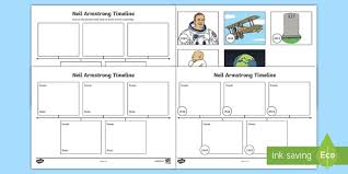 neil armstrong timeline activity teacher made