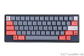 Star Wars Galactic Empire Dsa Keycap Set Galactic Empire Star Wars Red Lightsaber