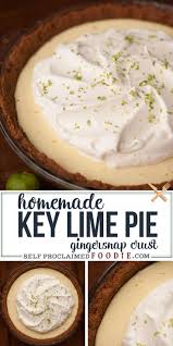 Key Lime Pie In 2020 Dessert Toppings Fall Dessert Recipes Easy Gingersnap Crust