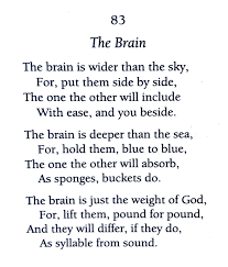 Emily Dickinson The Brain Emily Dickinson Poems Dickinson Poems Emily Dickinson Quotes