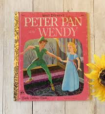 Vintage 1979 Peter Pan And Wendy Little Golden Book Vintage Storybook Bedtime Story Walt Disney Disney Book In 2020 Disney Books Little Golden Books Picture Book