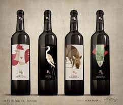 Tenuta Mora Bassa Wine Label Illusteations By Riccardo Guasco Wine Bottle Design Wine Packaging Design Wine Bottle Label Design