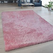 Weitere ideen zu teppich günstig, teppich, mandala teppich. Hochflor Wohnzimmer Teppich Waschbar Shaggy Flokati Optik Einfarbig In Pink Kaufen Bei Diva Teppich Center